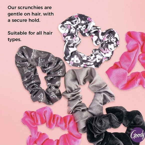 Barbie 6 Pack *LIMITED EDITION* Ouchless Scrunchies 🎀 - Picture 3 of 7